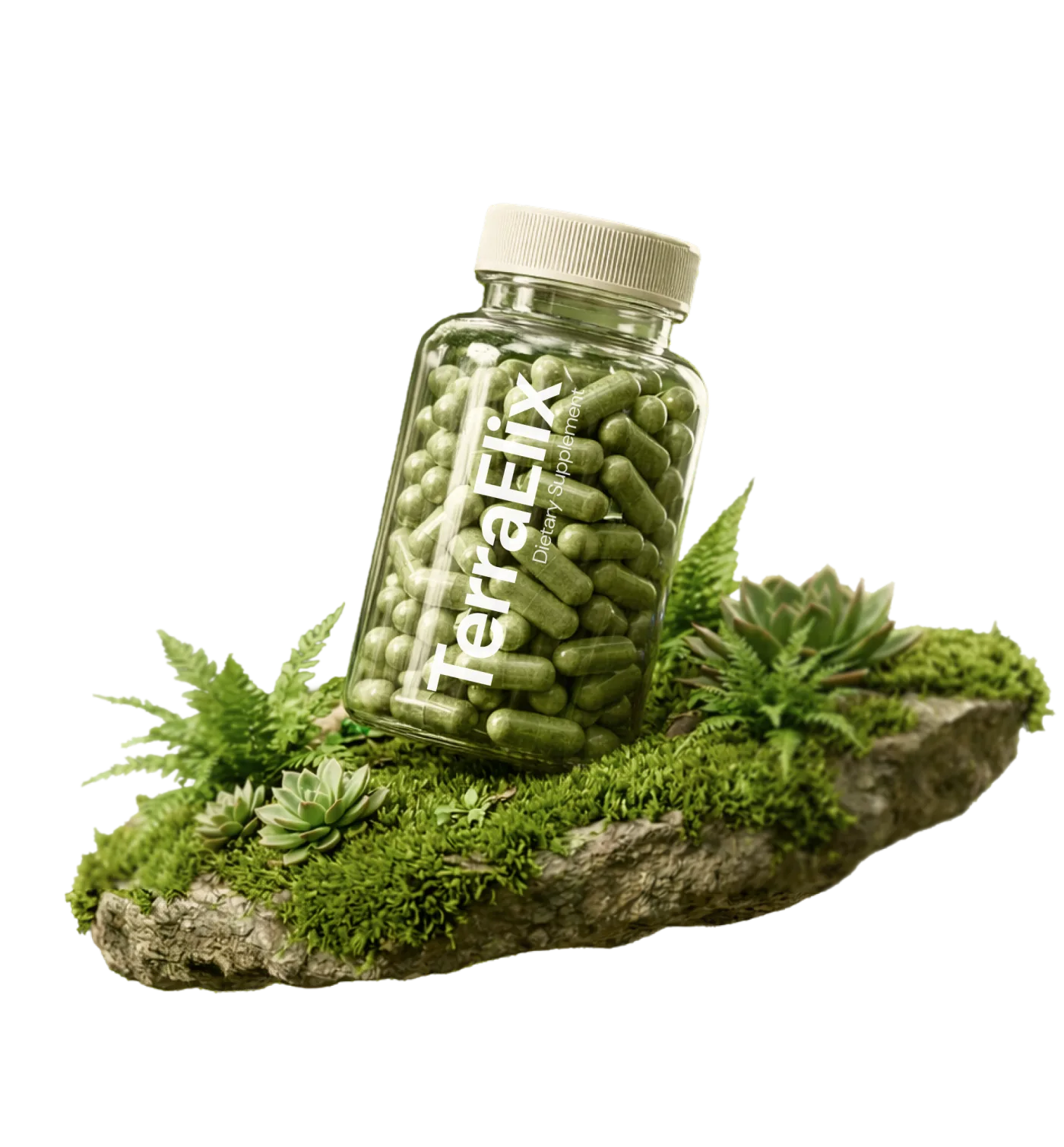 TerraElix plant-based supplement pouch
